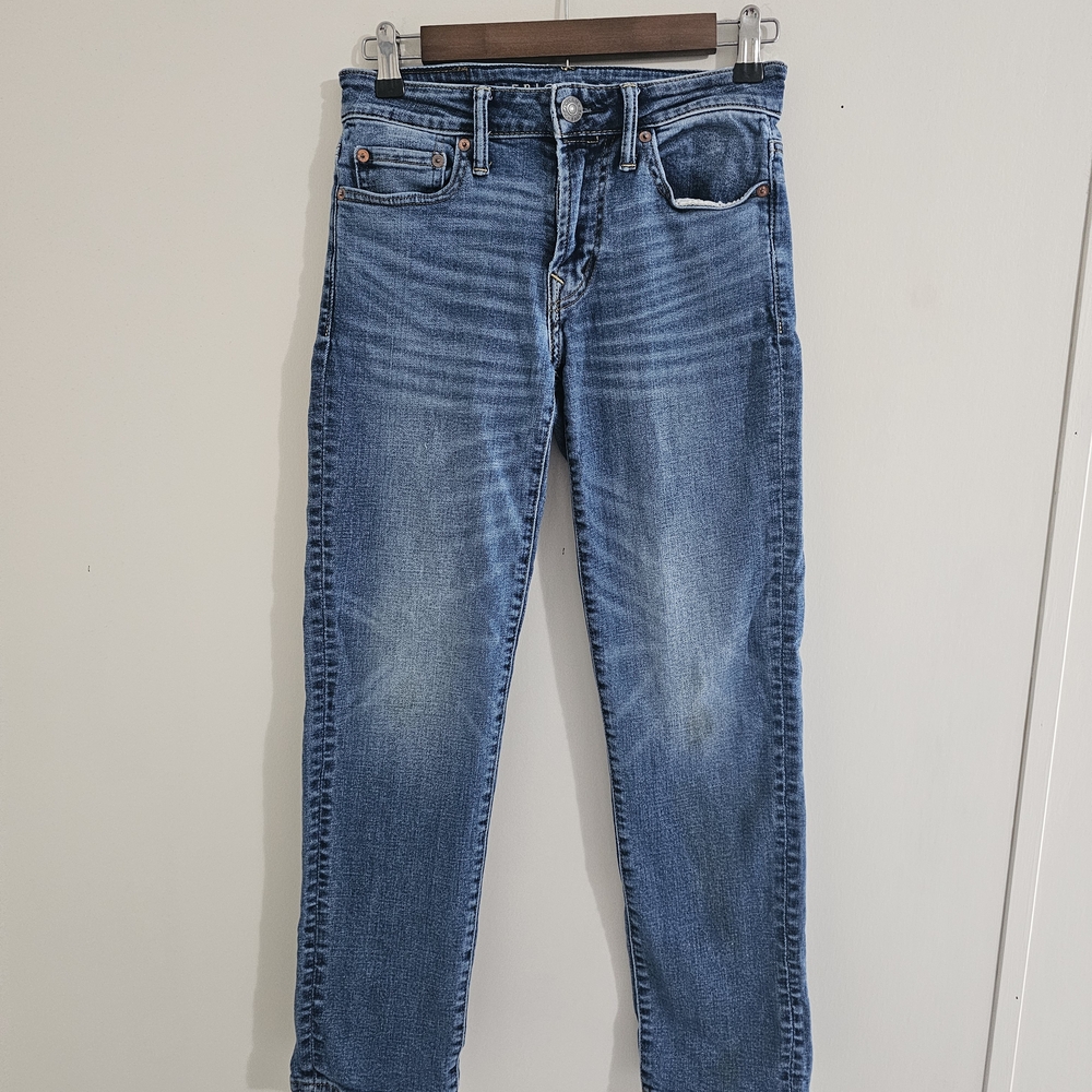American Eagle Outfitters Men's Straight Blue Jeans